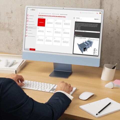 Interface of the Wildeboer configurator