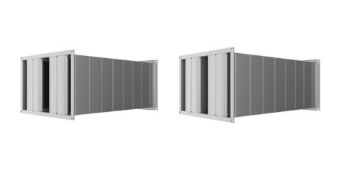 Illustration of two silencers