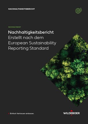 Der Nachhaltigkeitsbericht 2025 von WIldeboer bündelt Informationen zu Umwelt, Sozialem und Unternehmensführung.