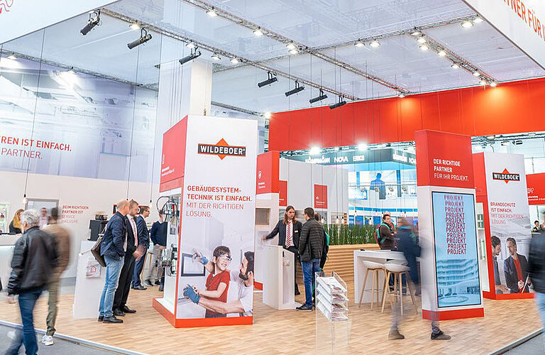 Wir sind auf der Messe