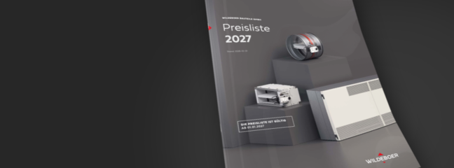 Neue Wildeboer-Preisliste für 2027 veröffentlicht
