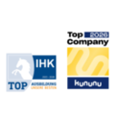 Award from the IHK for a top apprenticeship and award from Kununu for a top employer