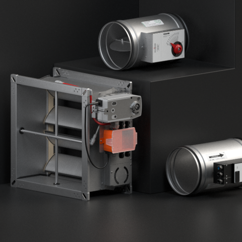 Cover picture of the volumetric flow controllers