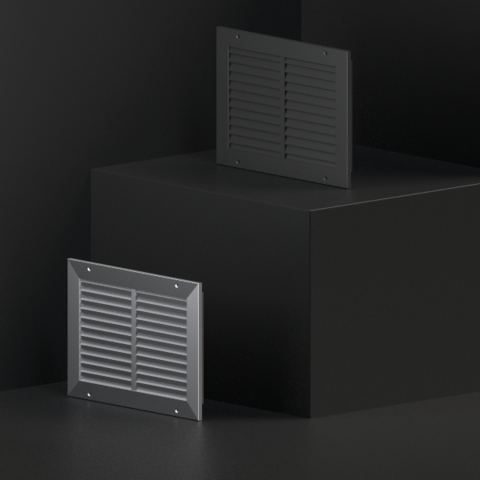 Cover picture of the ventilation grilles