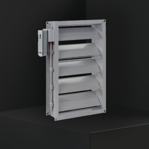 Cover picture of the smoke protection dampers