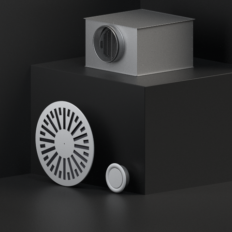 Cover picture of the air outlets