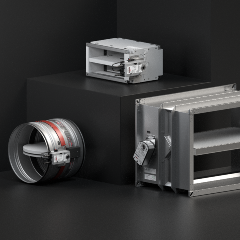 Cover picture of our fire dampers
