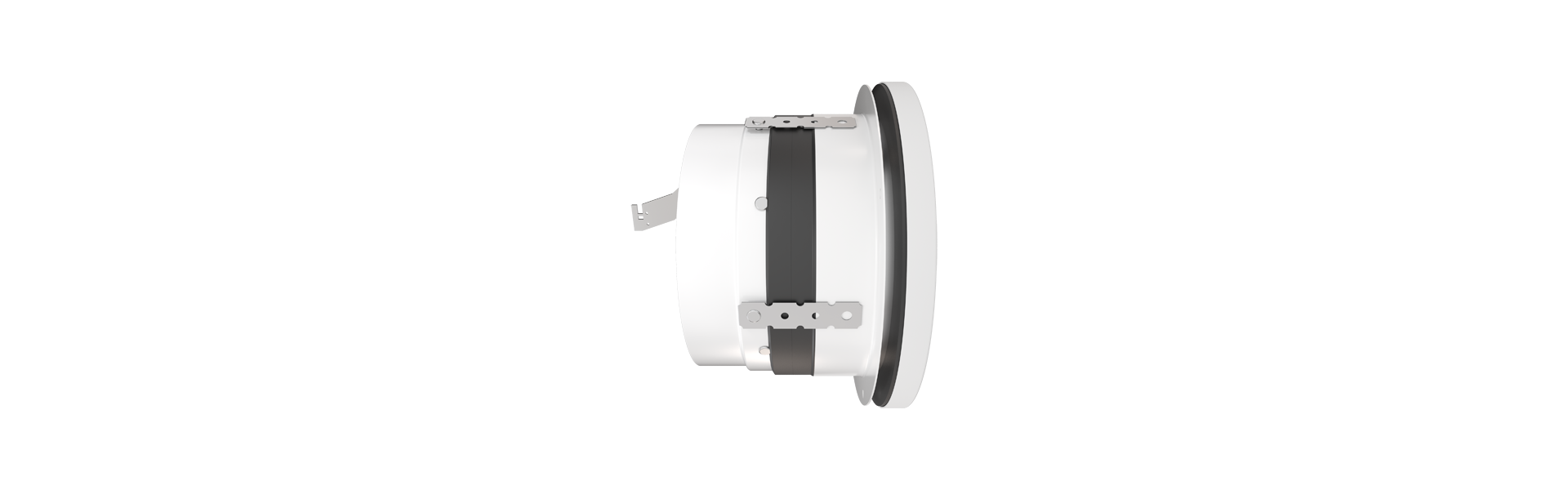 BV90 fire protection valve from left