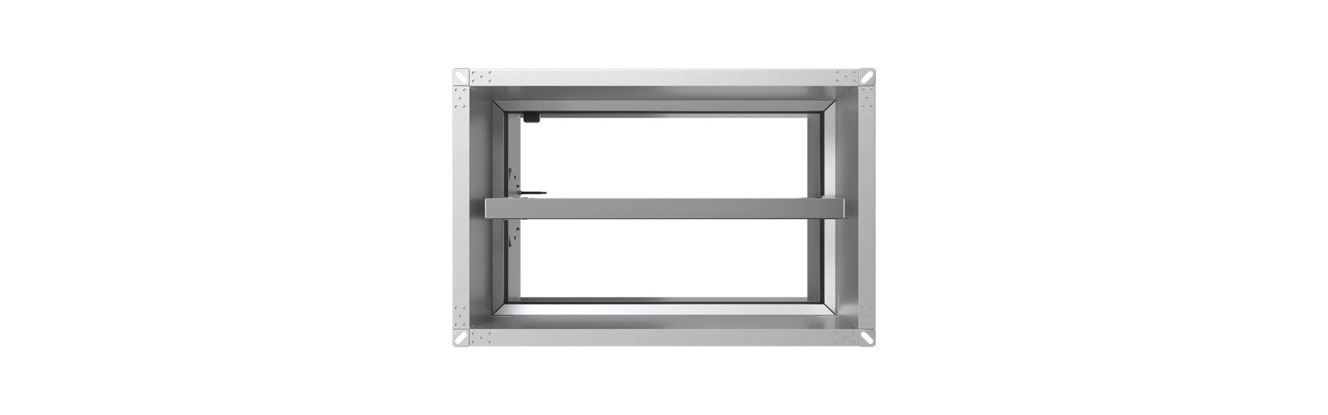 FK90 Brandschutzklappe von hinten