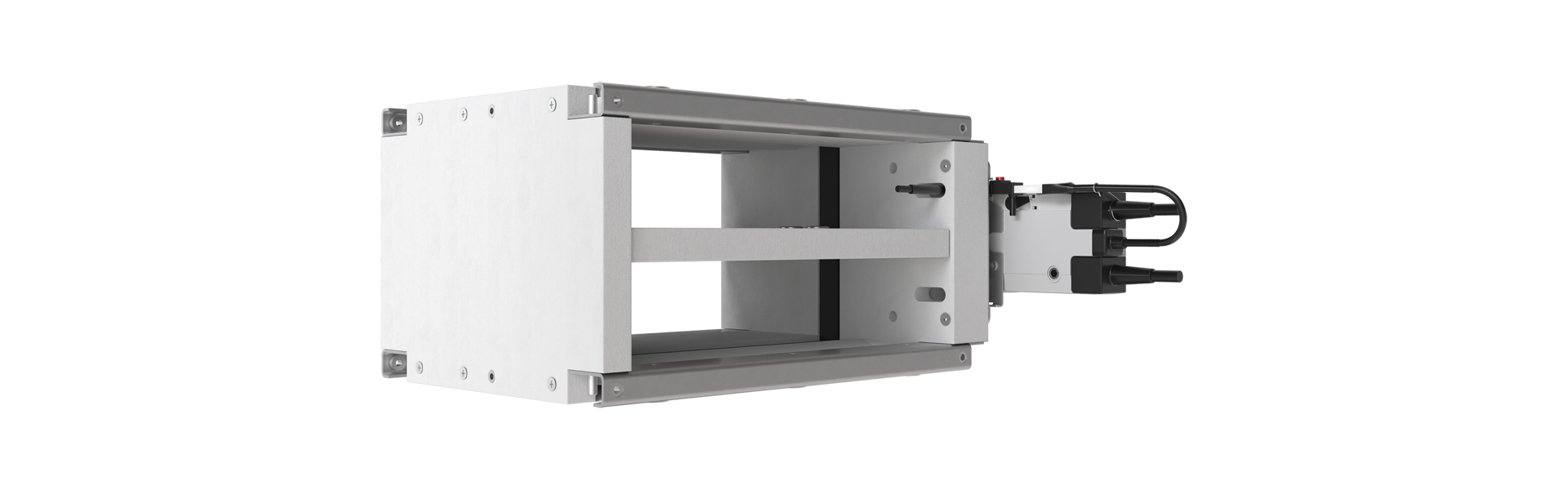 FK90K Brandschutzklappe halb links von vorne