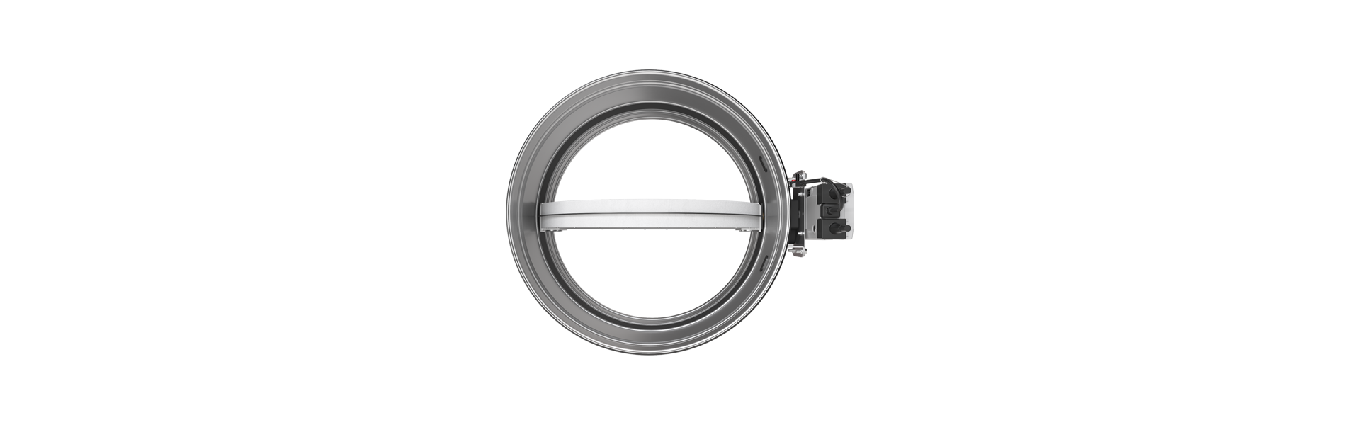 FR90 fire damper from the front