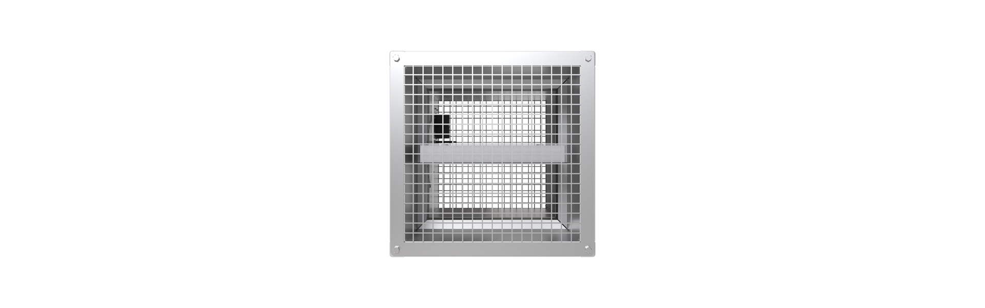 FK90 fire damper with OR4 Pro smoke release device from the front