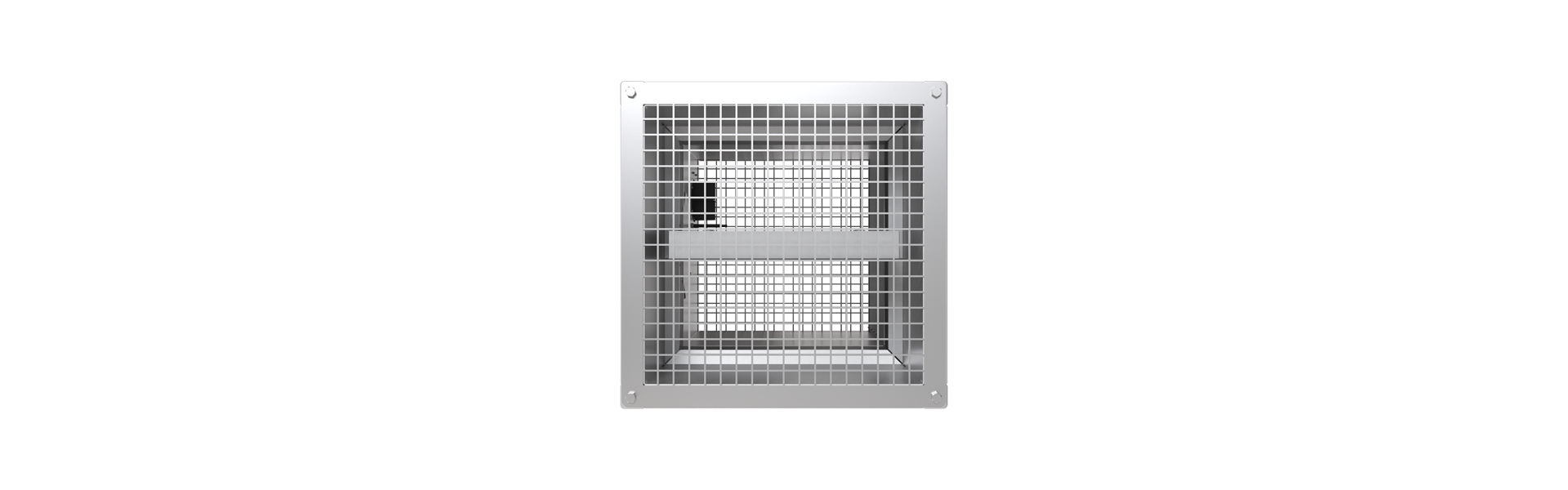 FK90 fire damper with OR4 Pro smoke release device from the front