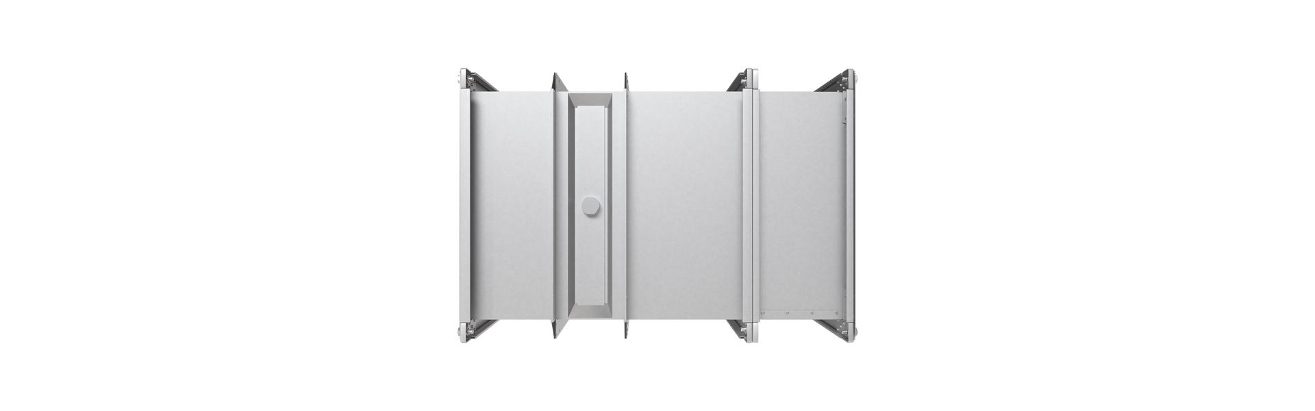 FK90 fire damper with OR4 Pro smoke release device from the side
