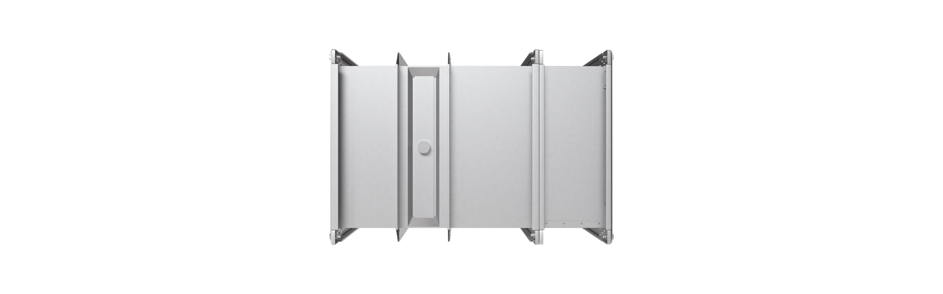 FK90 fire damper with OR4 Pro smoke release device from the side