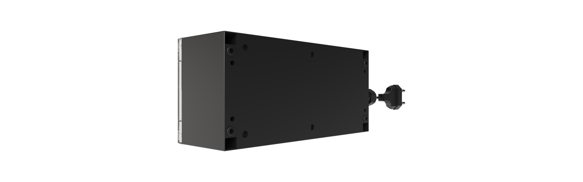 BS2-IO-01 IO-Modul von der hinten halb nach rechts gedreht