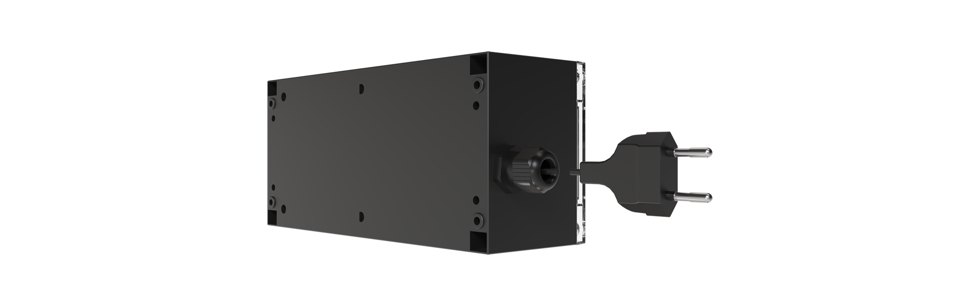 BS2-IO-01 IO-Modul von hinten  halb nach links gedreht