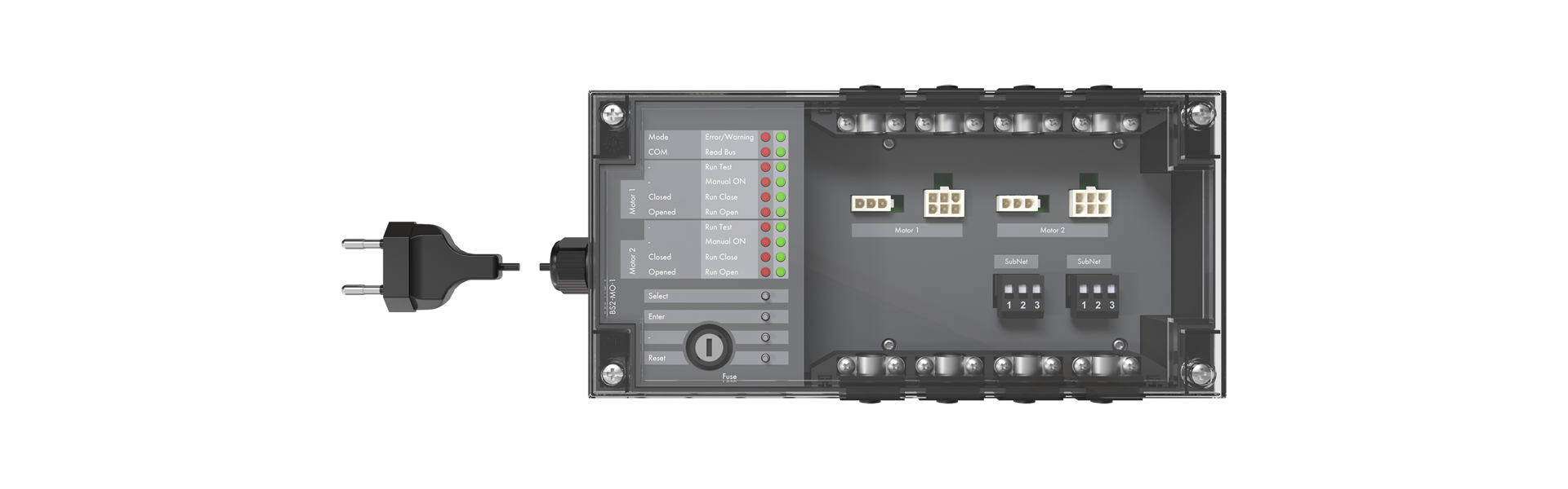 Motormodule BS2-MO van voren 
