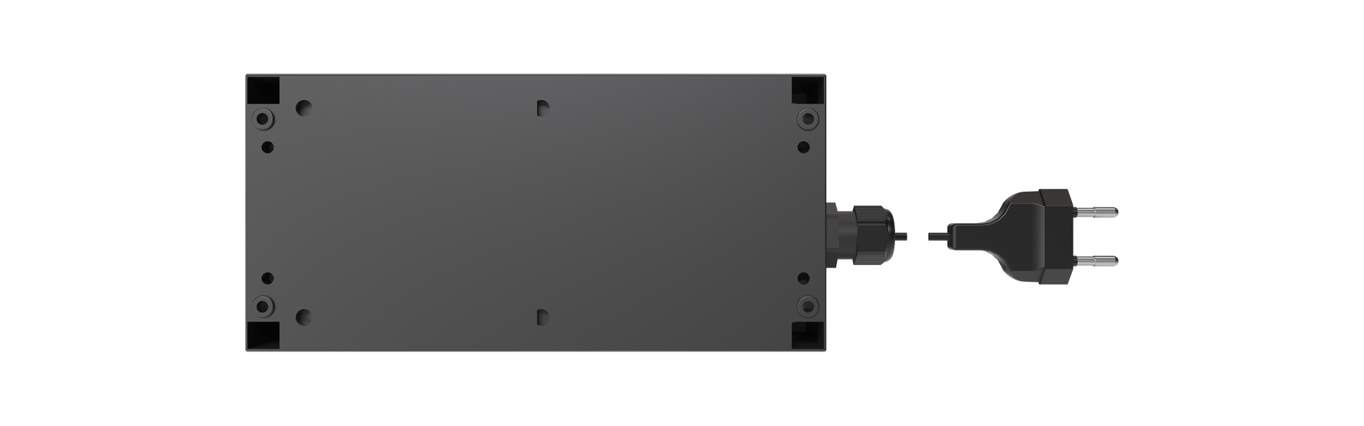 BS2-VR-01 Volumenstrom- und Druckregler-Modul von hinten 