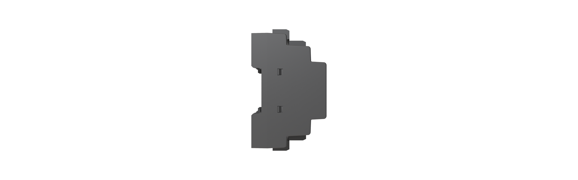 KS2-DI-01 Digitale ingangsmodule vanaf de zijkant