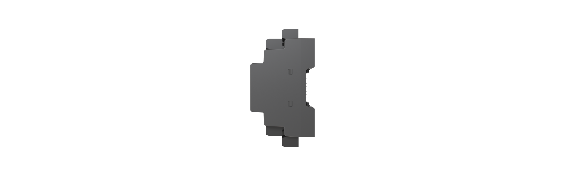 KS2-MR-01 Motor and smoke detector module from the side
