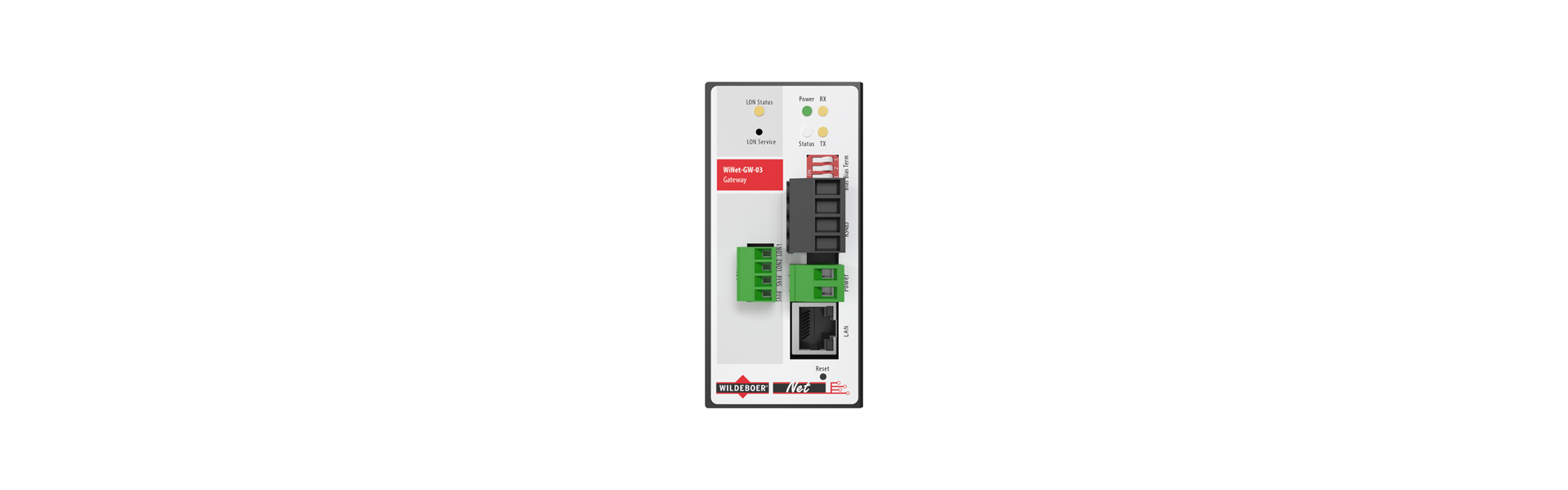 WiNet-GW 03 Gateways von Vorne