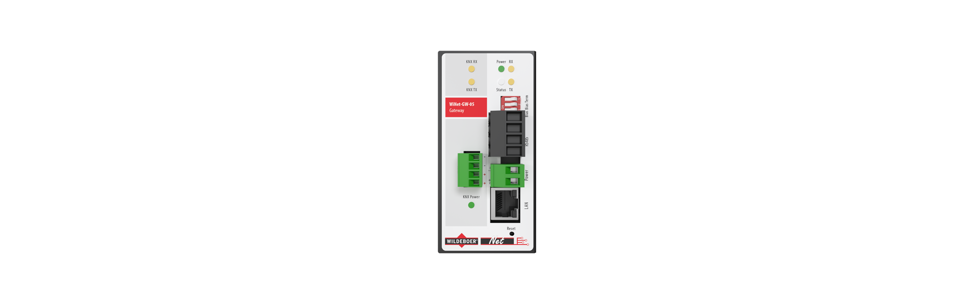 WiNet-GW 05 Gateways von Vorne