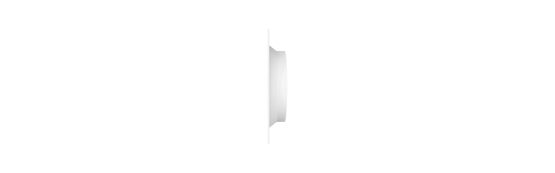 DF swirl diffuser (DFQ0) viewed from the side