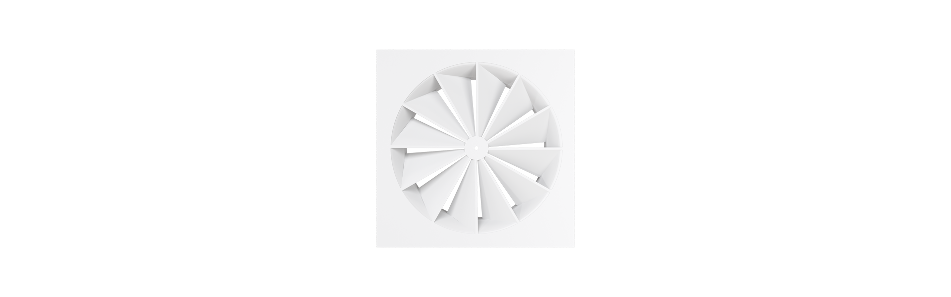DF swirl diffuser (DFQ0) from the front 
