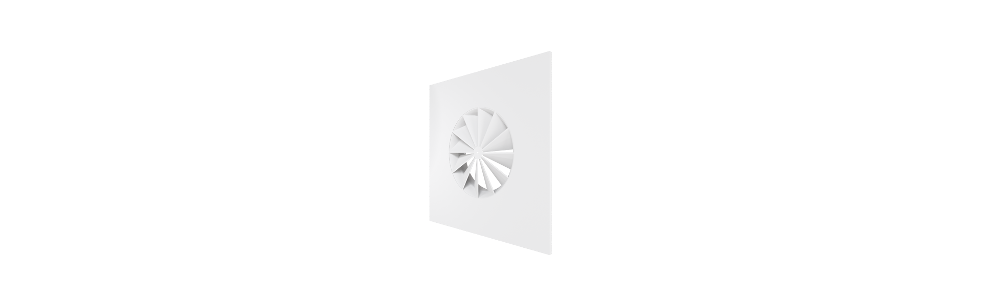 DF swirl diffuser (DFG0)  turned half-way from the front to the left