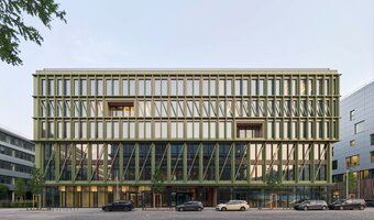 Wildeboer-producten zijn verwerkt in het i8-gebouw op de iCampus, Werksviertel München